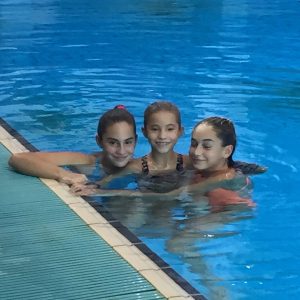 Benedetta, Agata e Viola al Centro Onesti di Roma